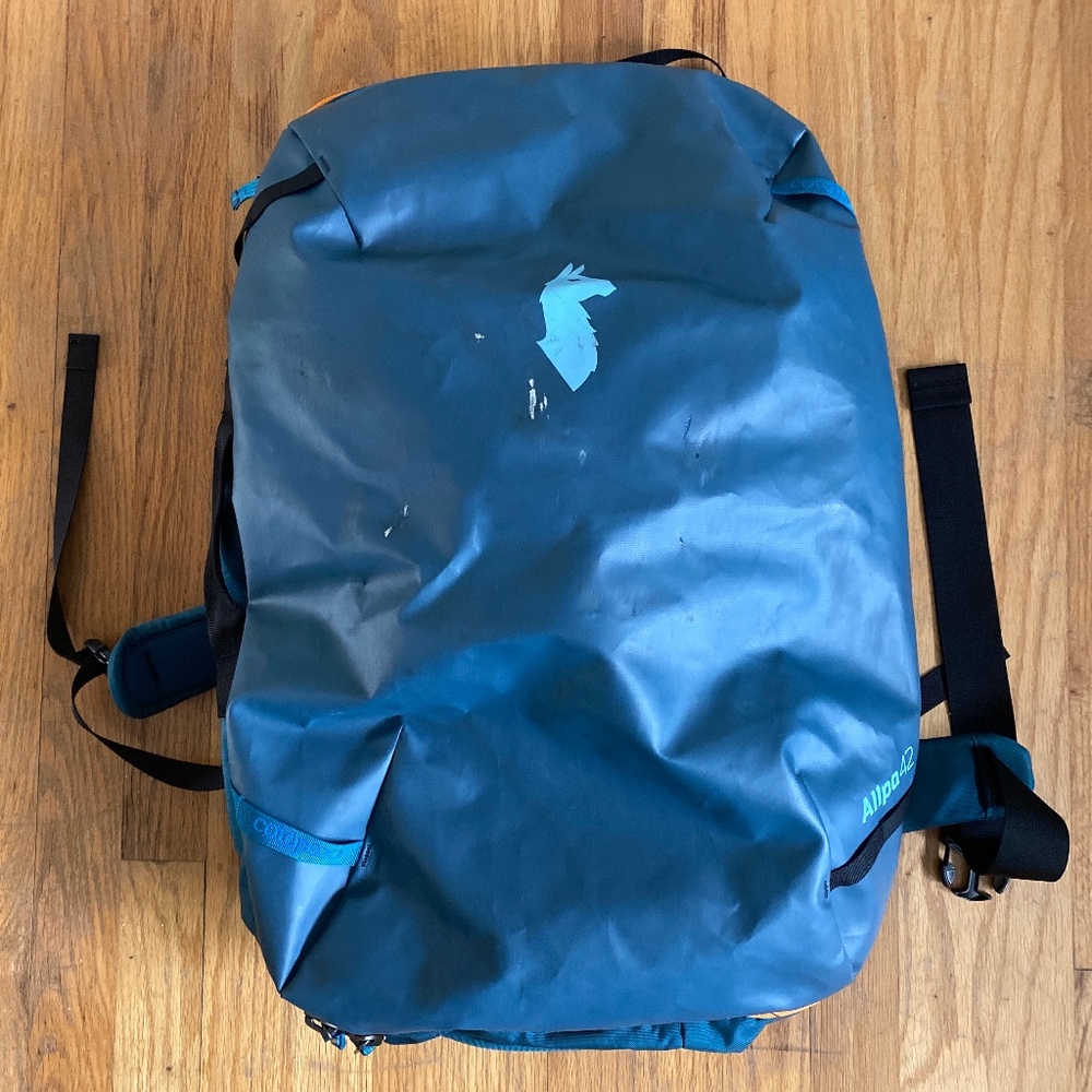 cotopaxi Teal Blue Backpack